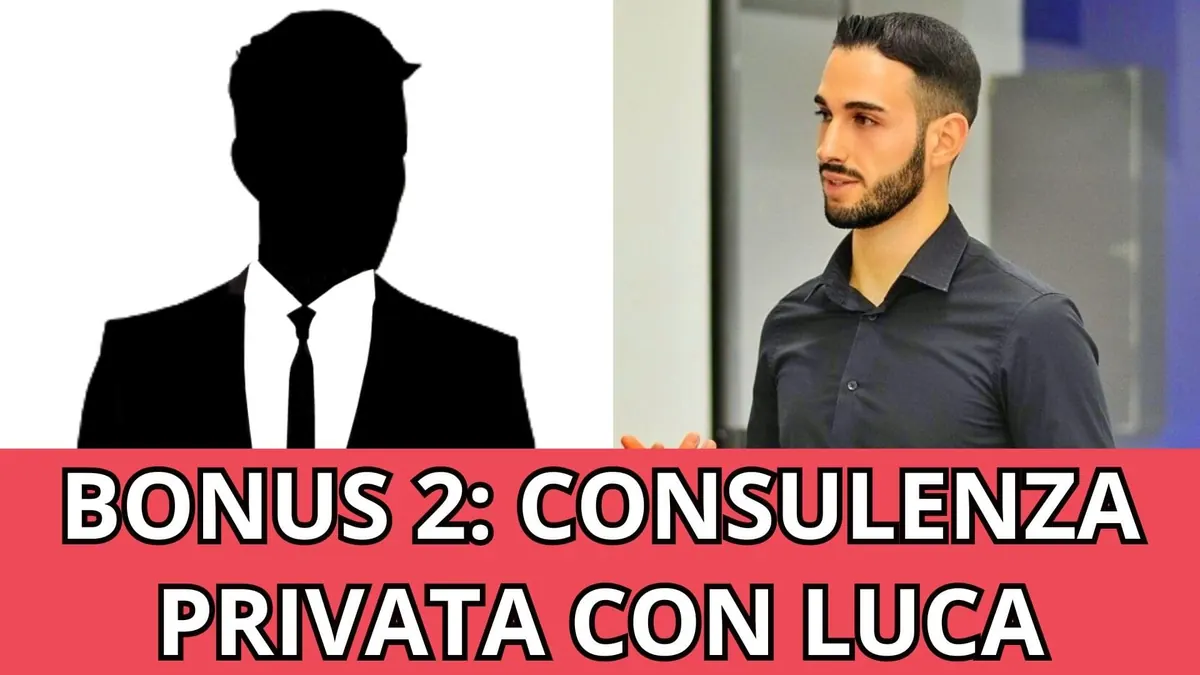 La consulenza privata con Luca