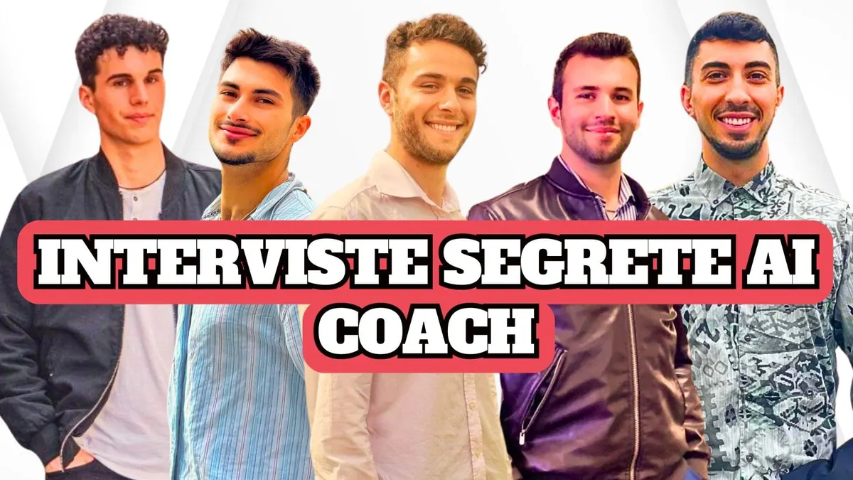 🎙️ Interviste segrete a tutti i coach ufficiali