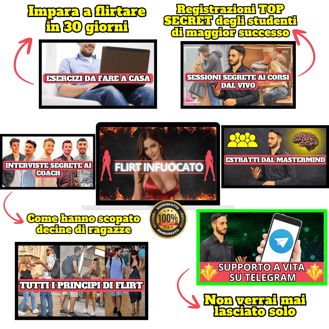 Il videocorso Flirt Infuocato